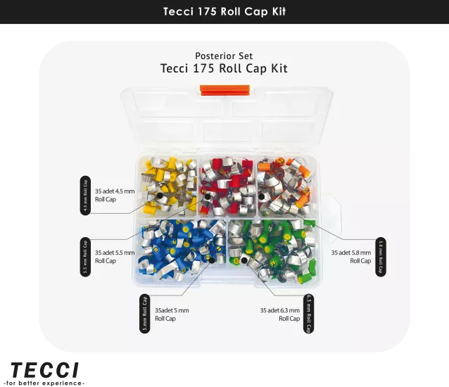 Tecci 175 Roll Cap Kit