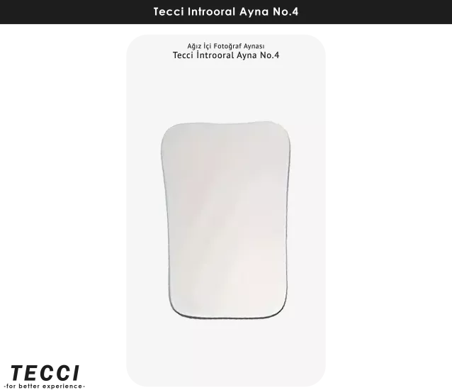 Tecci İntrooral Ayna No.4