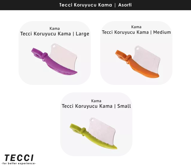 Tecci Koruyucu Kama - Asorti