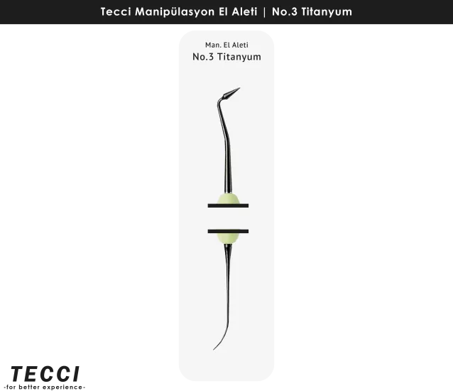 Tecci Manipülasyon El Aleti - No.3 Titanyum