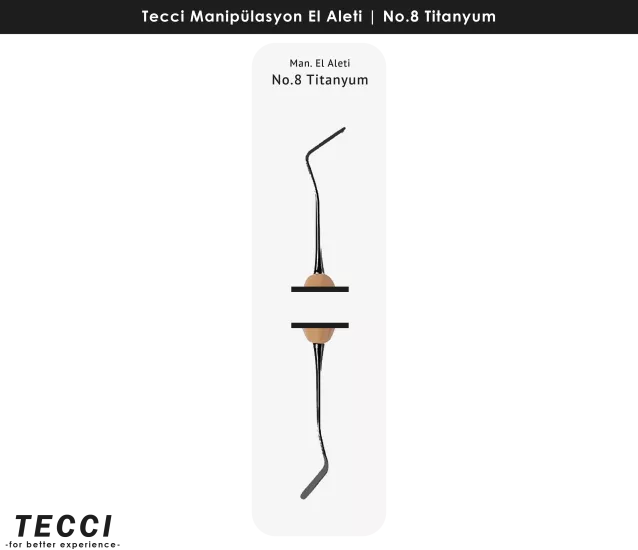 Tecci Manipülasyon El Aleti - No.8 Titanyum