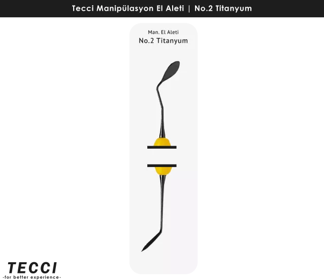 Tecci Manipülasyon El Aleti - No.2 Titanyum