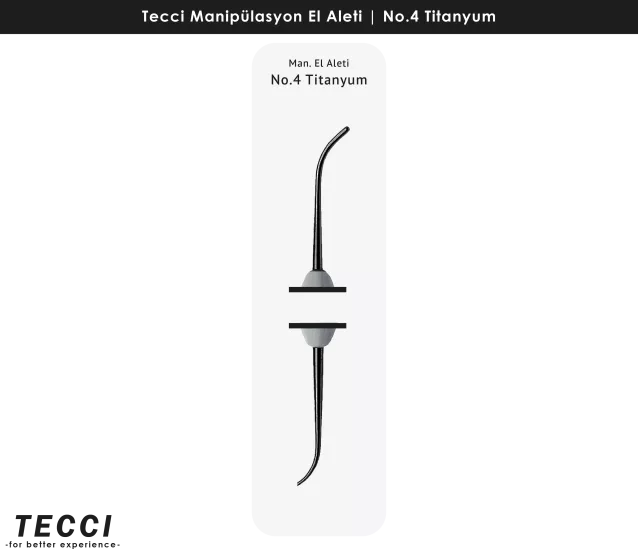 Tecci Manipülasyon El Aleti - No.4 Titanyum