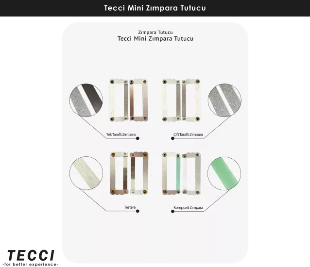 Tecci Mini Zımpara Tutucu