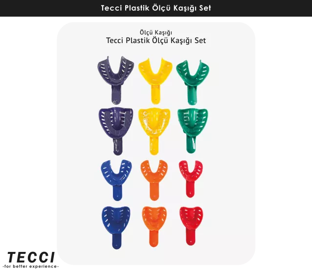 Tecci Plastik Ölçü Kaşığı Set