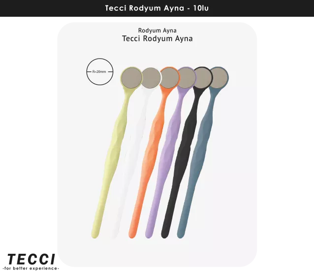 Tecci Rodyum Ayna 10lu