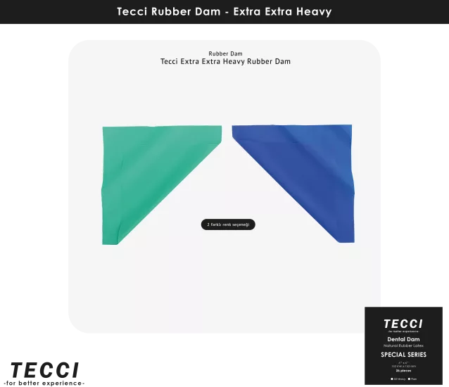 Tecci Rubber Dam – Extra Extra Heavy