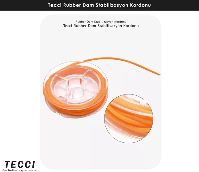 Tecci Rubber Dam Stabilizasyon Kordonu