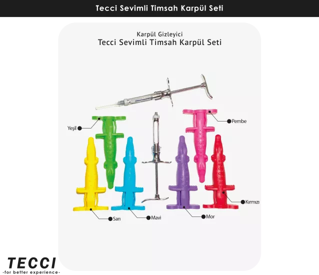 Tecci Sevimli Timsah Karpül Seti
