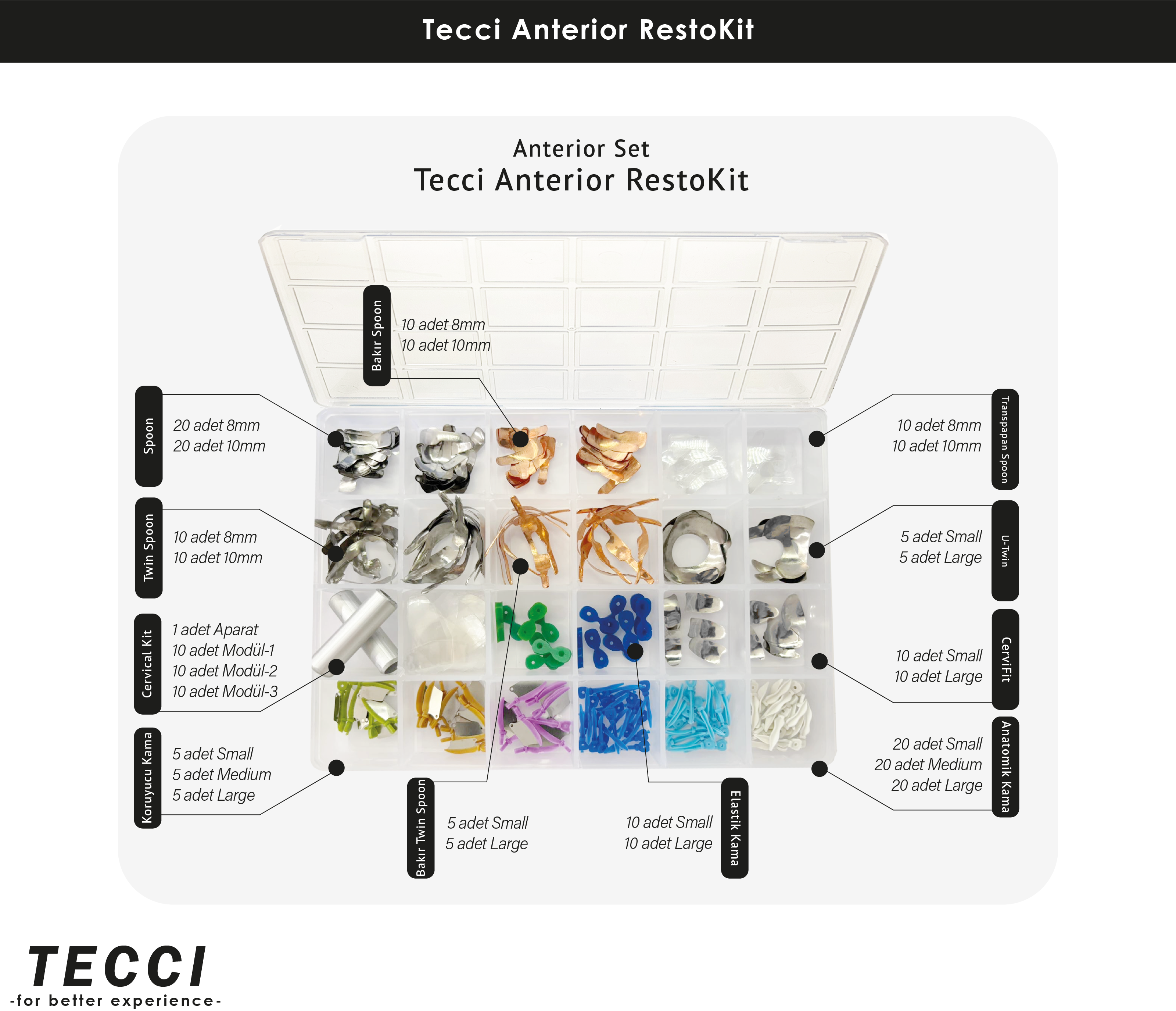 Tecci Anterior RestoKit