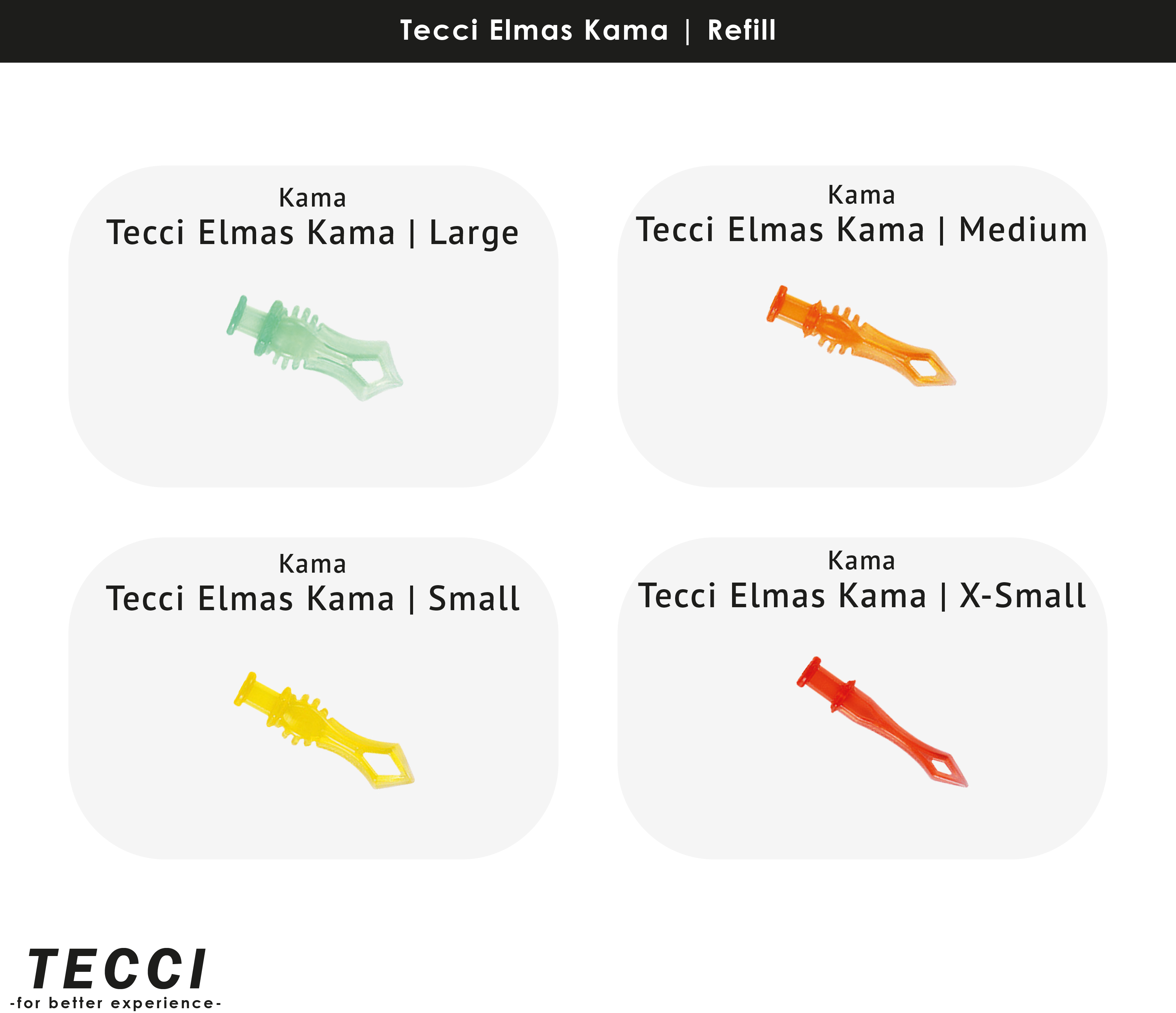 Tecci Elmas Kama - Refill