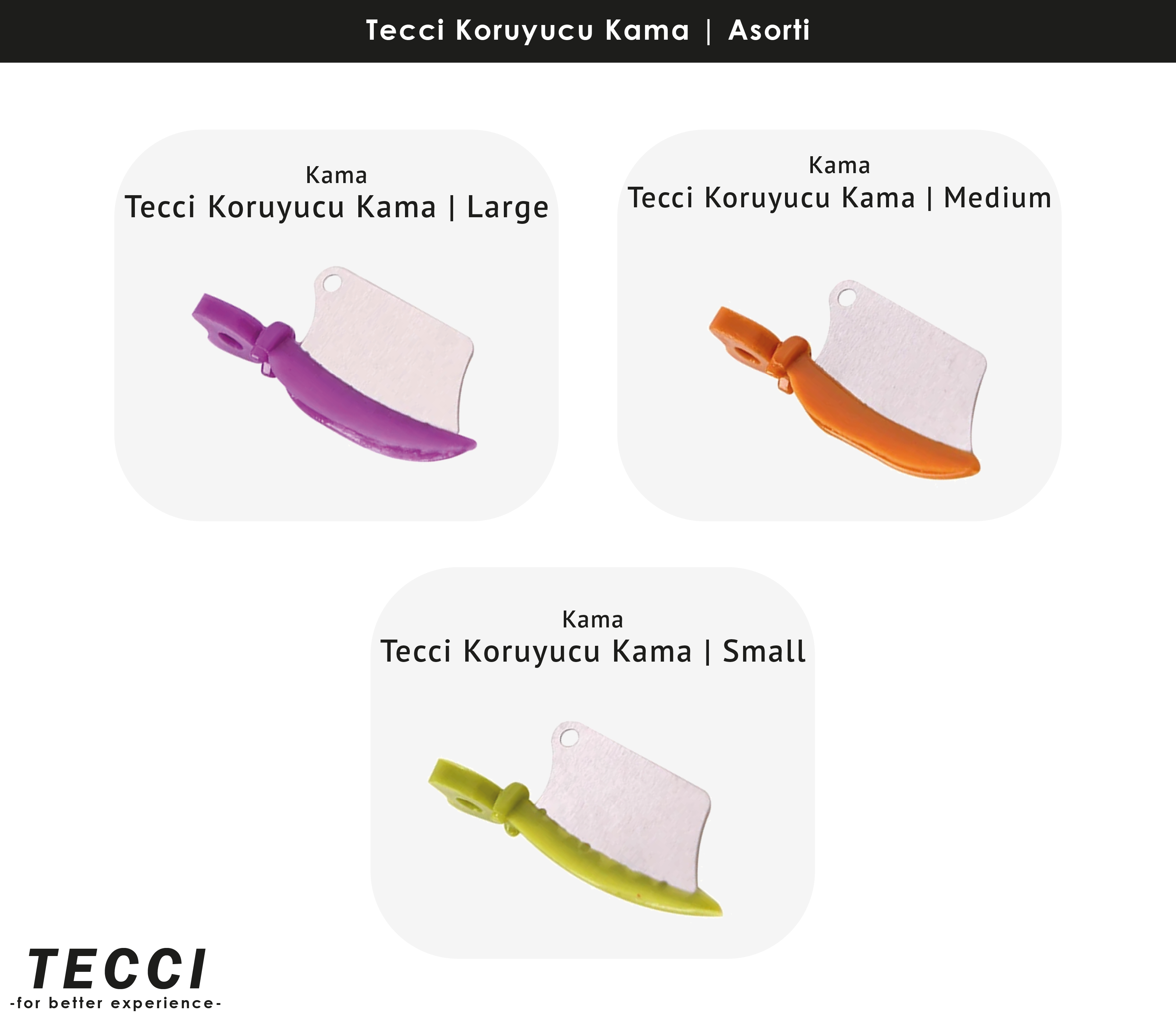Tecci Koruyucu Kama - Asorti