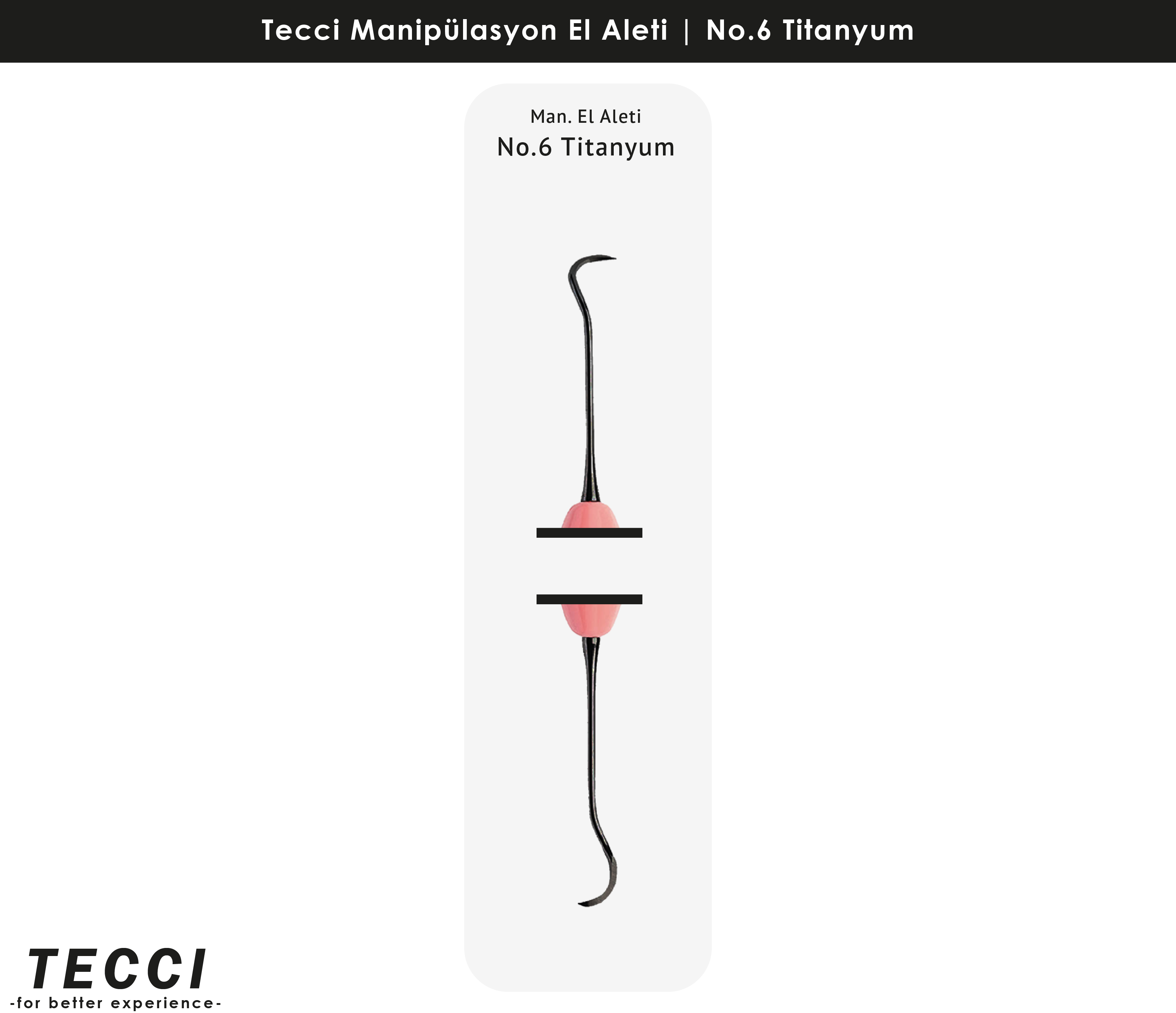 Tecci Manipülasyon El Aleti - No.6 Titanyum