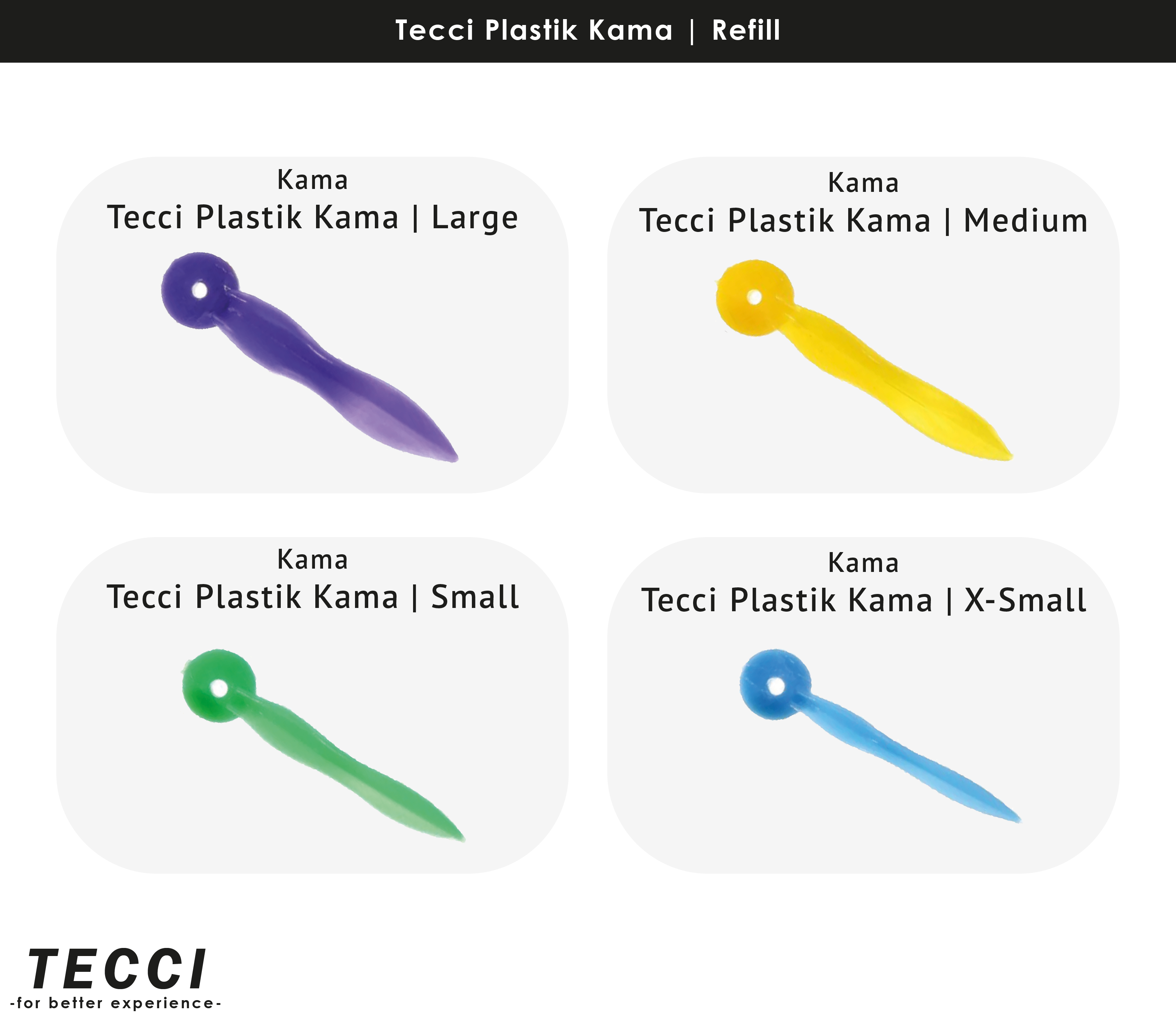Tecci Plastik Kama - Refill
