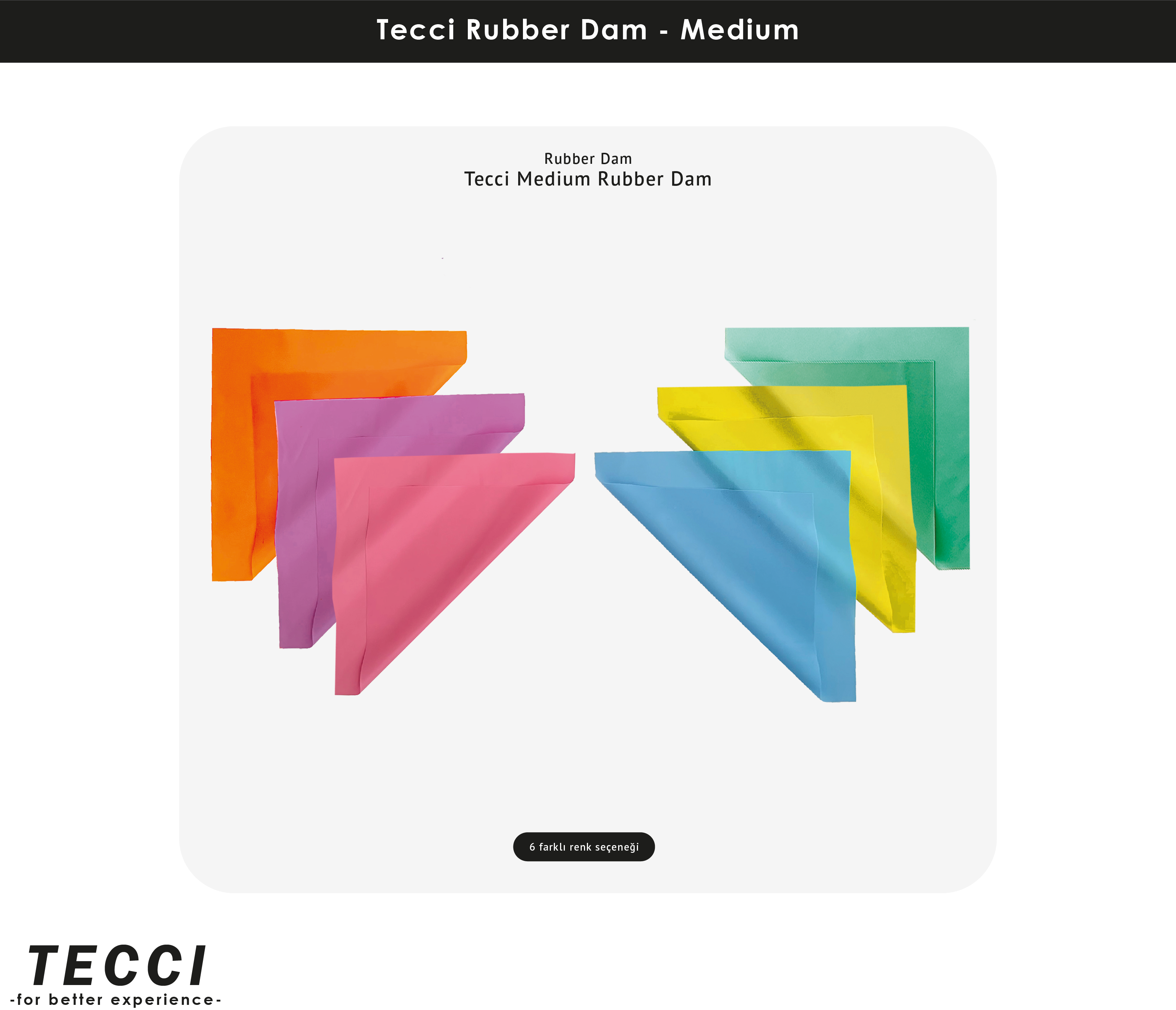 Tecci Rubber Dam – Medium