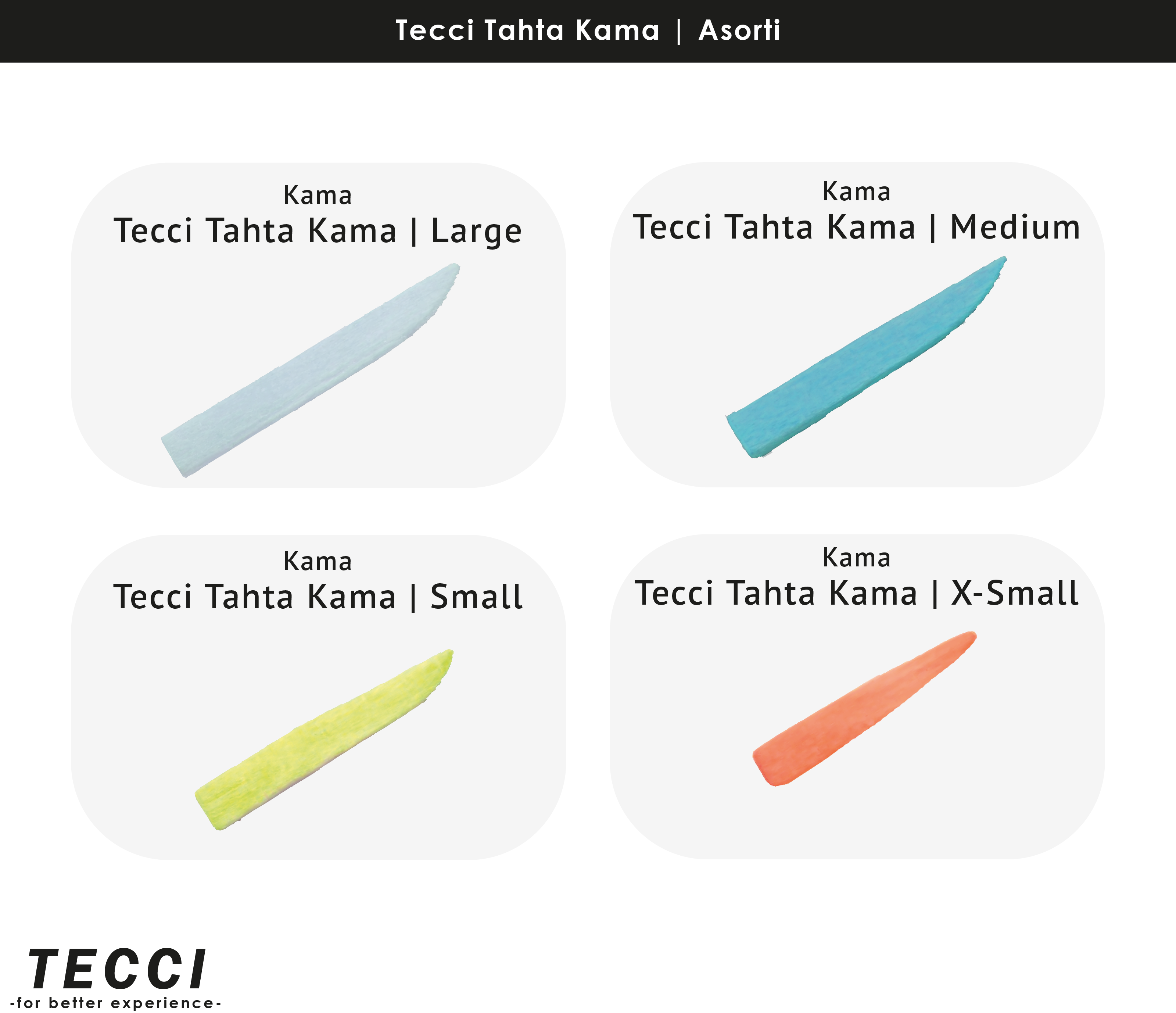 Tecci Tahta Kama - Asorti