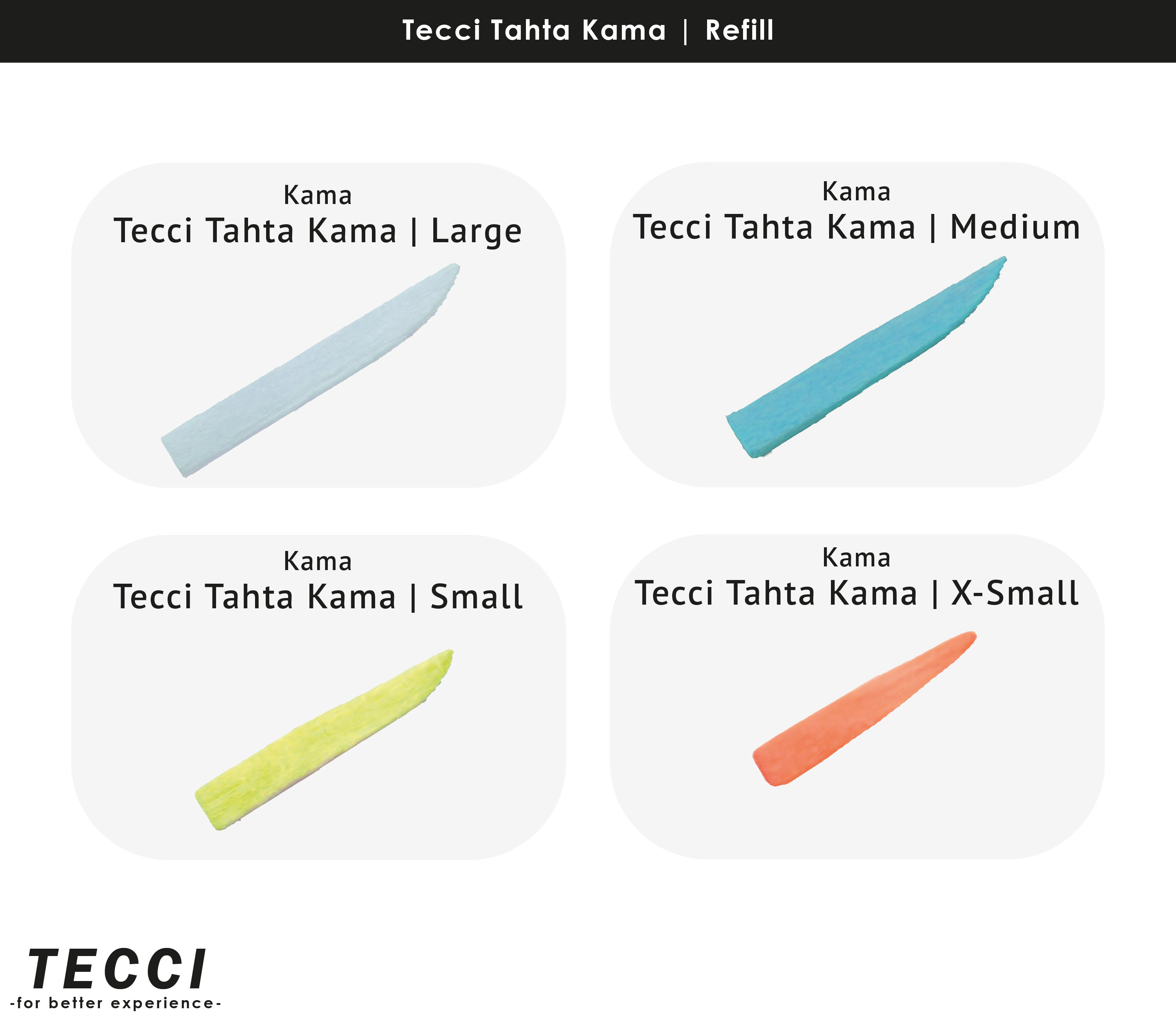 Tecci Tahta Kama - Refill